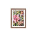 Picture of Mosiac Floral _GroupedProduct_Rectangle_Portrait_Framed_Matted_