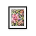 Picture of Mosiac Floral _GroupedProduct_Rectangle_Portrait_Framed_Matted_