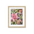 Picture of Mosiac Floral _GroupedProduct_Rectangle_Portrait_Framed_Matted_