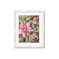 Picture of Mosiac Floral _GroupedProduct_Rectangle_Portrait_Framed_Matted_