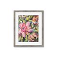 Picture of Mosiac Floral _GroupedProduct_Rectangle_Portrait_Framed_Matted_