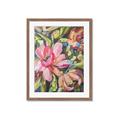 Picture of Mosiac Floral _GroupedProduct_Rectangle_Portrait_Framed_Matted_