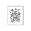Picture of Sketched Fall Blooms _GroupedProduct_Rectangle_Portrait_Framed_Matted_