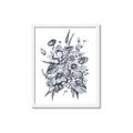 Picture of Sketched Fall Blooms _GroupedProduct_Rectangle_Portrait_Framed_Matted_