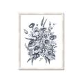 Picture of Sketched Fall Blooms _GroupedProduct_Rectangle_Portrait_Framed_Matted_