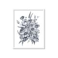 Picture of Sketched Fall Blooms _GroupedProduct_Rectangle_Portrait_Framed_Matted_