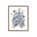 Picture of Sketched Fall Blooms _GroupedProduct_Rectangle_Portrait_Framed_Matted_