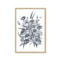 Picture of Sketched Fall Blooms _GroupedProduct_Rectangle_Portrait_Framed_Matted_