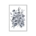 Picture of Sketched Fall Blooms _GroupedProduct_Rectangle_Portrait_Framed_Matted_