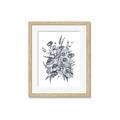 Picture of Sketched Fall Blooms _GroupedProduct_Rectangle_Portrait_Framed_Matted_