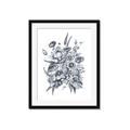 Picture of Sketched Fall Blooms _GroupedProduct_Rectangle_Portrait_Framed_Matted_