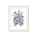Picture of Sketched Fall Blooms _GroupedProduct_Rectangle_Portrait_Framed_Matted_