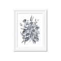 Picture of Sketched Fall Blooms _GroupedProduct_Rectangle_Portrait_Framed_Matted_
