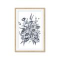Picture of Sketched Fall Blooms _GroupedProduct_Rectangle_Portrait_Framed_Matted_
