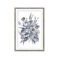 Picture of Sketched Fall Blooms _GroupedProduct_Rectangle_Portrait_Framed_Matted_