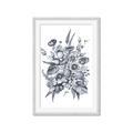 Picture of Sketched Fall Blooms _GroupedProduct_Rectangle_Portrait_Framed_Matted_