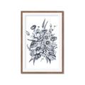 Picture of Sketched Fall Blooms _GroupedProduct_Rectangle_Portrait_Framed_Matted_