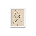 Picture of Side Glance _GroupedProduct_Rectangle_Portrait_Framed_Matted_
