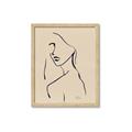 Picture of Side Glance _GroupedProduct_Rectangle_Portrait_Framed_Matted_
