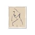 Picture of Side Glance _GroupedProduct_Rectangle_Portrait_Framed_Matted_