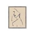 Picture of Side Glance _GroupedProduct_Rectangle_Portrait_Framed_Matted_