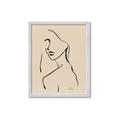 Picture of Side Glance _GroupedProduct_Rectangle_Portrait_Framed_Matted_