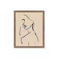 Picture of Side Glance _GroupedProduct_Rectangle_Portrait_Framed_Matted_
