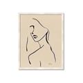 Picture of Side Glance _GroupedProduct_Rectangle_Portrait_Framed_Matted_