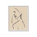 Picture of Side Glance _GroupedProduct_Rectangle_Portrait_Framed_Matted_