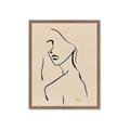 Picture of Side Glance _GroupedProduct_Rectangle_Portrait_Framed_Matted_