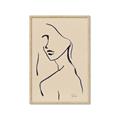 Picture of Side Glance _GroupedProduct_Rectangle_Portrait_Framed_Matted_
