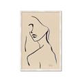 Picture of Side Glance _GroupedProduct_Rectangle_Portrait_Framed_Matted_