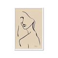 Picture of Side Glance _GroupedProduct_Rectangle_Portrait_Framed_Matted_