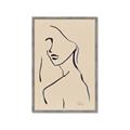 Picture of Side Glance _GroupedProduct_Rectangle_Portrait_Framed_Matted_