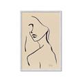 Picture of Side Glance _GroupedProduct_Rectangle_Portrait_Framed_Matted_