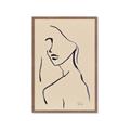 Picture of Side Glance _GroupedProduct_Rectangle_Portrait_Framed_Matted_