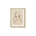 Picture of Side Glance _GroupedProduct_Rectangle_Portrait_Framed_Matted_