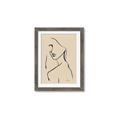 Picture of Side Glance _GroupedProduct_Rectangle_Portrait_Framed_Matted_