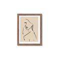 Picture of Side Glance _GroupedProduct_Rectangle_Portrait_Framed_Matted_