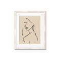 Picture of Side Glance _GroupedProduct_Rectangle_Portrait_Framed_Matted_