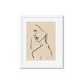 Picture of Side Glance _GroupedProduct_Rectangle_Portrait_Framed_Matted_
