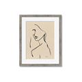 Picture of Side Glance _GroupedProduct_Rectangle_Portrait_Framed_Matted_