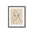 Picture of Side Glance _GroupedProduct_Rectangle_Portrait_Framed_Matted_