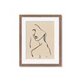 Picture of Side Glance _GroupedProduct_Rectangle_Portrait_Framed_Matted_
