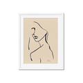 Picture of Side Glance _GroupedProduct_Rectangle_Portrait_Framed_Matted_