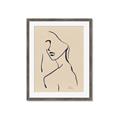 Picture of Side Glance _GroupedProduct_Rectangle_Portrait_Framed_Matted_