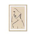 Picture of Side Glance _GroupedProduct_Rectangle_Portrait_Framed_Matted_