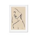 Picture of Side Glance _GroupedProduct_Rectangle_Portrait_Framed_Matted_