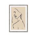 Picture of Side Glance _GroupedProduct_Rectangle_Portrait_Framed_Matted_