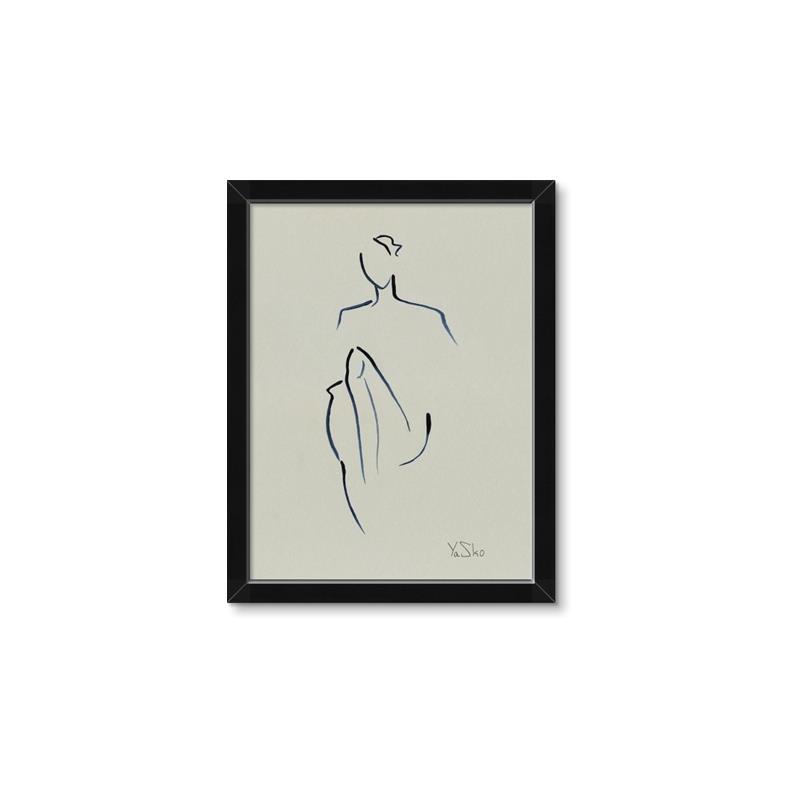Picture of Poised _GroupedProduct_Rectangle_Portrait_Framed_Matted_